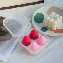 Load image into Gallery viewer, 1/4/8pcs New Beauty Egg Set Gourd Water Drop Puff Makeup Puff Set Colorful Cushion Cosmestic Sponge Egg Tool Wet and Dry Use
